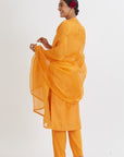 Gudhal Chanderi Kurta Set - kurta dress