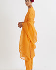 Gudhal Chanderi Kurta Set - kurta dress