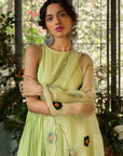 Gul Anarkali Set Mint - anarkali set USA