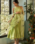 Gul Anarkali Set Mint - anarkali set USA