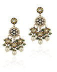 Handcrafted Mina Work Necklace Set - necklace set