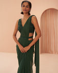 Indian Green Saree - green saree