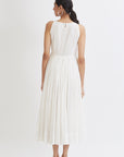 Ivory Aradhana Anarkali With Organza Dupatta - anarkali dress