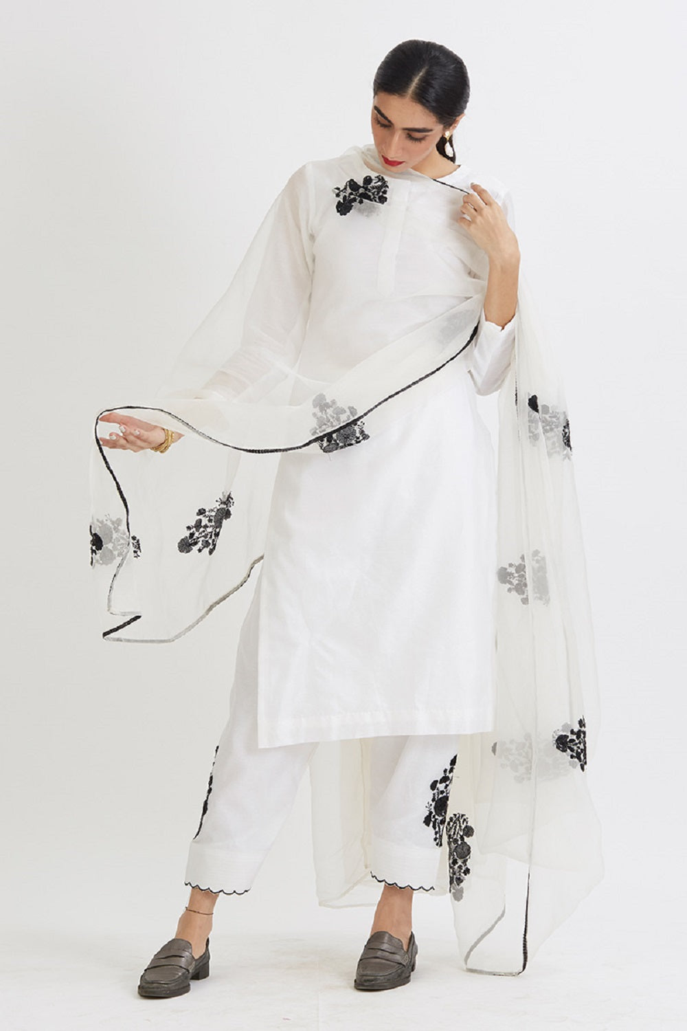 Ivory Kurta Set - kurta for women in Australia