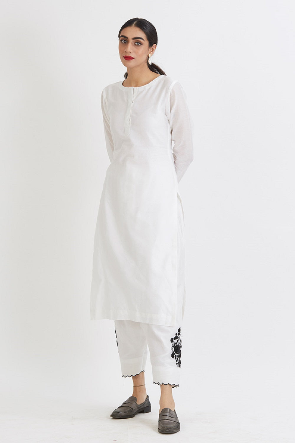 Ivory Kurta Set - kurta for women in Australia