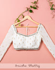 Ivory Mirror Lehenga Set - ivory lehenga