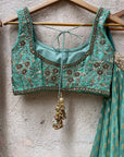 Jade Green  Lehenga Set - green lehenga