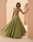 Jade Lehenga Set - lehenga