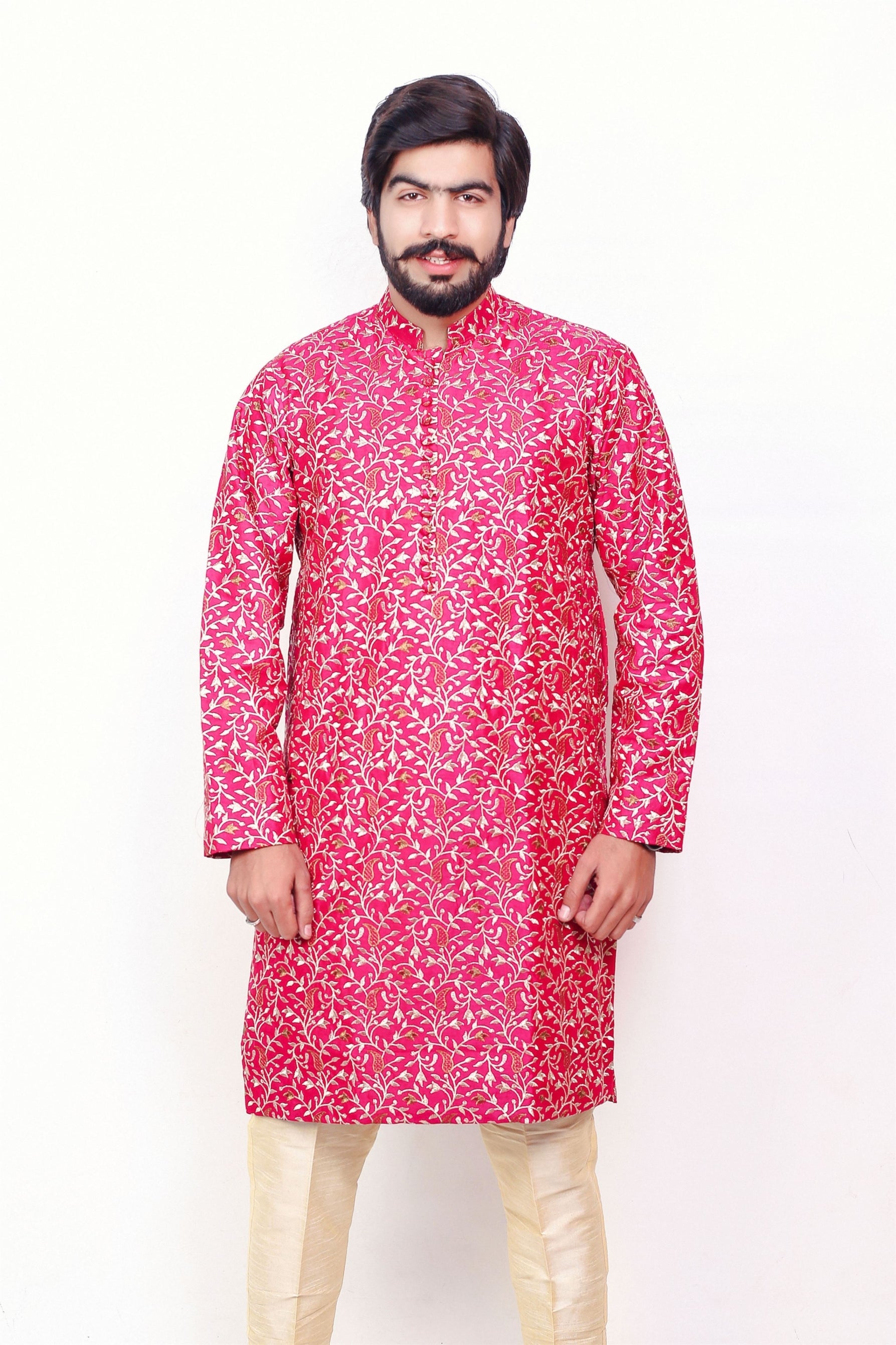Kurta Trouser - pink kurta