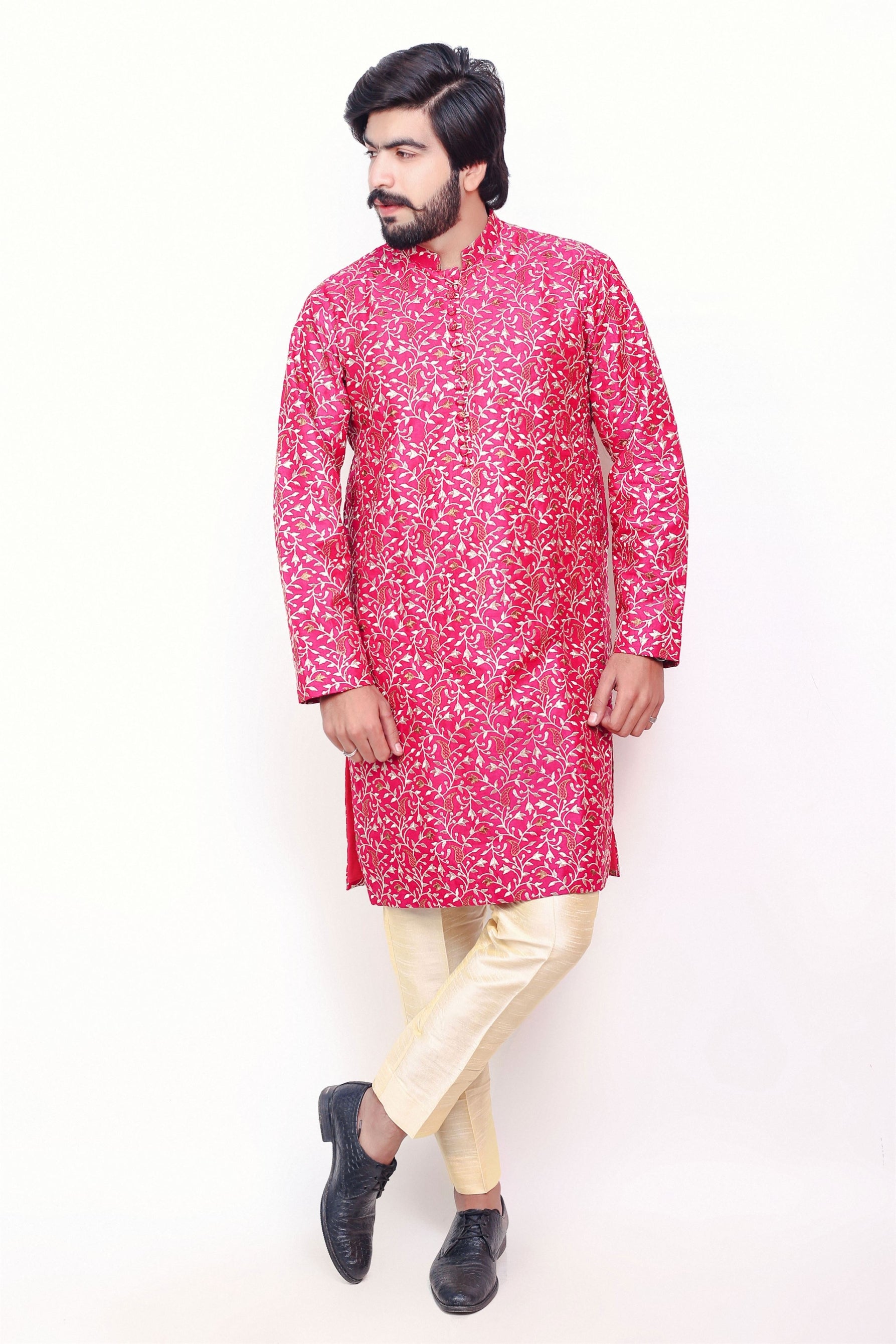 Kurta Trouser - pink kurta