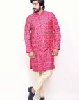 Kurta Trouser - pink kurta