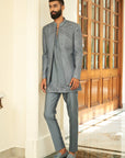 Lava Smoke Jacket Set - indian outfit for men