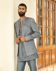 Lava Smoke Jacket Set - indian outfit for men