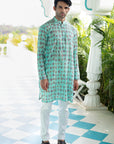 Light Blue Kurta Set - kurta for men