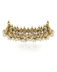 Light Green Choker Set - indian jewelry set