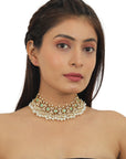 Light Green Choker Set - indian jewelry set