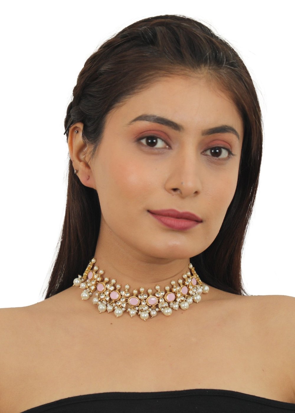Light Pink Choker Set - choker set
