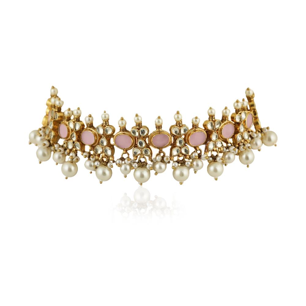 Light Pink Choker Set - choker set
