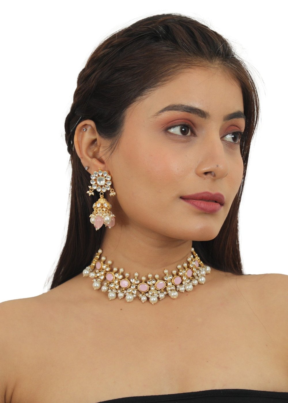 Light Pink Choker Set - choker set