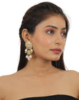 Light Pink Necklace Set - indian jewelry set