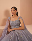 Lilac Dream Gown - grey gown