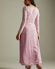 Lilac Kurta Pants Set - kurta for ladies