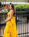 Mango Mirror Lehenga Set - mirror work lehenga