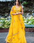 Mango Mirror Lehenga Set - mirror work lehenga