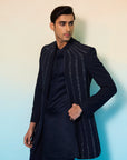 Meteor Open Sherwani Set - men fashion indian