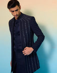 Meteor Open Sherwani Set - men fashion indian