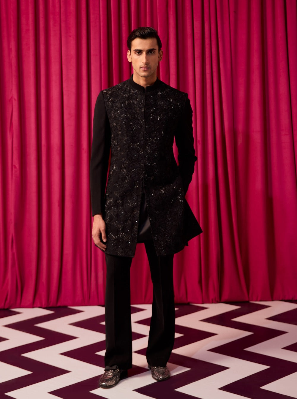 Flora Sherwani Set – WaliaJones - Main Image