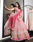 MEGHNA Lehenga Set - bridal embroidered lehenga