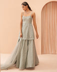 Mint Mirror Lehenga Set - lehenga set