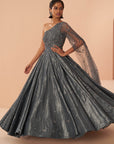 Mirage Crushed Gown - gown
