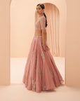 Orchid Pink Lehenga Set - pink lehenga