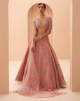 Orchid Pink Lehenga Set - pink lehenga