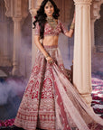 Padmavat Red Lehenga Set - embroidered bridal lehenga
