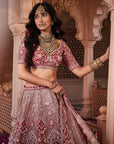 Padmavat Red Lehenga Set - embroidered bridal lehenga