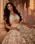 Peach Khushi Heavily Embroidered Lehenga - lehenga lehenga choli