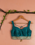 Peacock Green Lehenga With Blouse Dupatta - green lehenga
