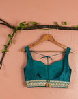 Peacock Green Lehenga With Blouse Dupatta - green lehenga