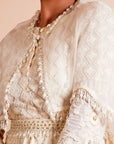 Pearl White Sharara Set - sharara set