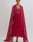 Pink Rupali Set - indian wear for women