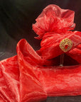 Plain Organza Turban - groom turban