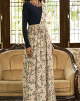 Printed Maxi Dress - indian wear for women