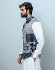 Printed Waistcoat For Men - indian attire for men