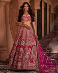 RANI Lucknowi Embroidered Lehenga - bridal embroidered lehenga