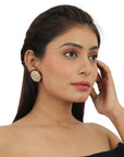 Red And Sea Green Choker Necklace Set - indian jewelry set