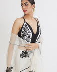 Reet Ivory Saree - indian saree outfit