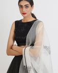 Reet Lehenga Set - black lehenga
